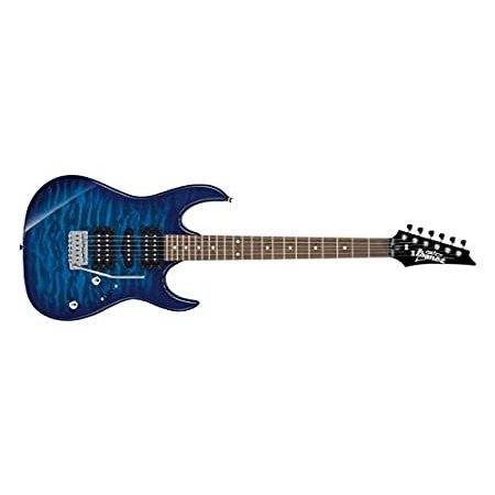 Ibanez アイバニーズ GRX70QA エレキギター Transparent Blue Burst エレキギター エレクトリックギター （並行輸入