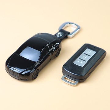三菱鑰匙套 mitsubishi鑰匙殻Xpander ASX Outlander Pajero Eclipse車模鑰匙包