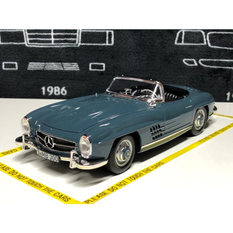 norev 1/18 Mercedes Benz 300SL Convertible 1957 blue-grey