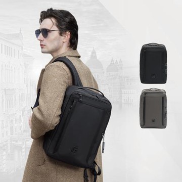 beside u 防盜商務後背包 15吋筆電包 大容量學生包 黑色 灰色