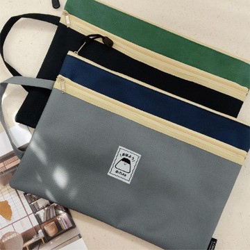 Sparkling 青青 小呸角 A4手提雙層文件袋 CBG-687 開學禮物 辦公收納 資料夾 文件夾 學生用品 畢業