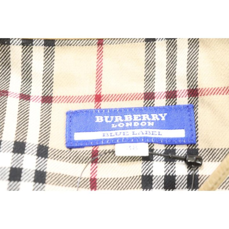 BURBERRY BLUE LABEL レディースラップ 巻きスカート 38 デニム ラップ