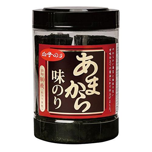 白子 あまから味のり10切 80枚