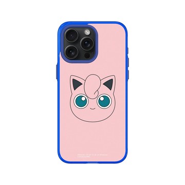 iPhone 15 Pro Max Clear 激光藍 - 寶可夢 Pokemon - 大臉系列-胖丁