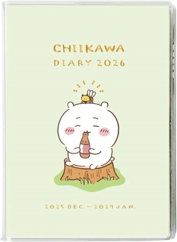 吉伊卡哇特製隨身筆記本 2026（笛）