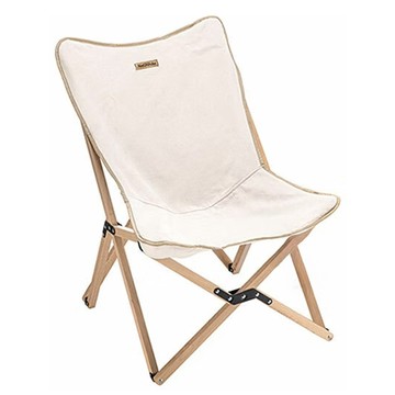 Naturehike 挪客 暮越 戶外折疊木椅 NH19JJ008 大號(68 x 50 x 43.5~44cm) 3240g  原木色  1個