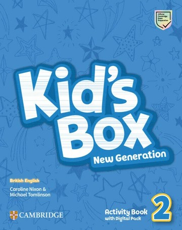 Kid's Box New Generation Level 2 Activity Book with Digital Pack British English  Caroline Nixon , Michael Tomlinson  Cambridge