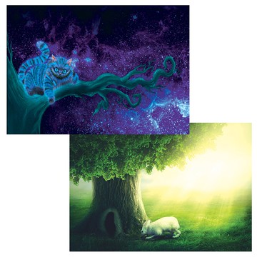 Herald 和 Cheshire / A4 雙面設計紙 (nanass)