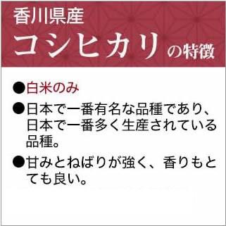 新米 令和5年(2023年)産  香川県産 コシヒカリ 白米 2kg