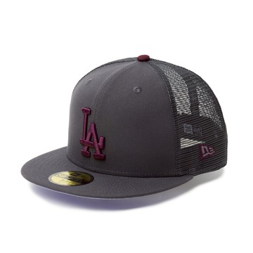 NEW ERA 男女 59FIFTY 日版 MLB HYDRANGEA 洛杉磯道奇 石墨 NE14952250