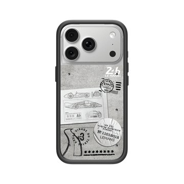 iPhone 18 Pro Mod NX -邊框背蓋組合 (相機按鈕) 黑 - 24 Hours of Le Mans - 24H - Vintage