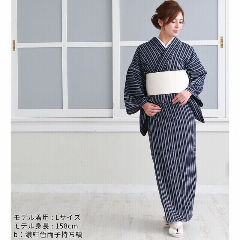 しじら浴衣・夏着物・単衣着物・麻着物