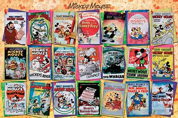 百耘圖 - MICKEY MOUSE【典藏海報系列】米奇(1) 1000片拼圖 HPD01000-105