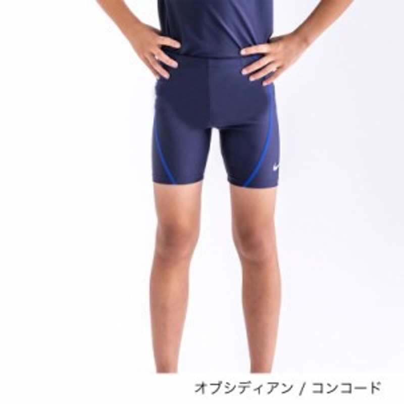 2022新発 ナイキ 水着 男の子 NIKE SWIM BOYS ミドルスパッツ スイミングウエア スイムウェア キッズ 子ども 小学生 中学生  ジュニア スクール水着 水泳 プール 学校用