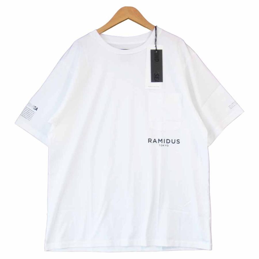 メンズwind and sea RAMIDUS Tシャツ WHITE