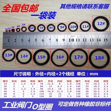 耐高壓膠墊0型圈密封圈墊液壓減壓閥防水密封橡膠圈〇型墊w