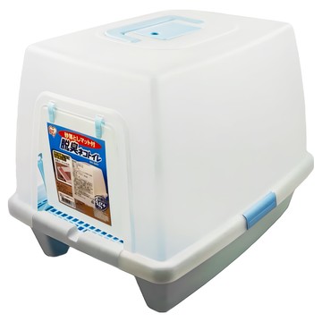 IRIS OHYAMA 愛麗思歐雅瑪 除臭貓便盆 SN520  青色  41 x 52 x 42cm  1個