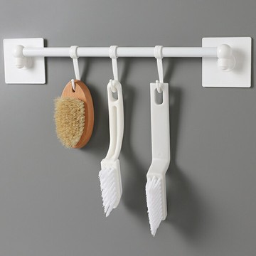 [Hare.D]現貨 浴室磁磚刷 平頭刷 尼龍毛 磁磚 浴室 縫隙清潔 刷具 可懸掛