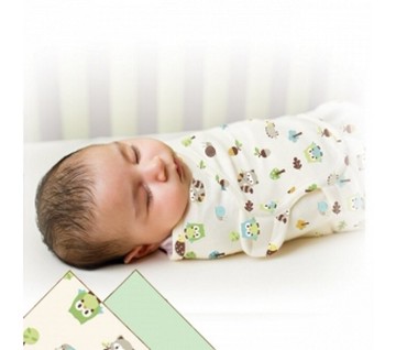 Summer Infant  SwaddleMe懶人包巾 貓頭鷹加大2入