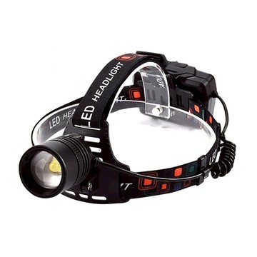 TX Tanox 特林 XHP70 伸縮變焦強亮頭燈 照射度4000流明 TYPE C傳輸線 USB充電  黑色  1個