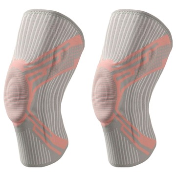 MICHAEL FITNESS 麥克健身 運動護膝 L 腿圍32~36cm 蜜桃粉  L 32~36cm  2個
