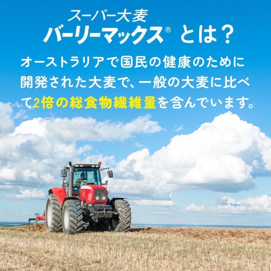 スーパー大麦 バーリーマックス 850g 腸の奥まで届く 食物繊維がもち麦の2倍！ レジスタントスターチ β-グルカン フルクタン含有