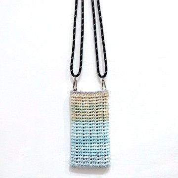 入秋段染 手機保護套 手機防護袋 造型手機袋 手機包 斜肩包 小包