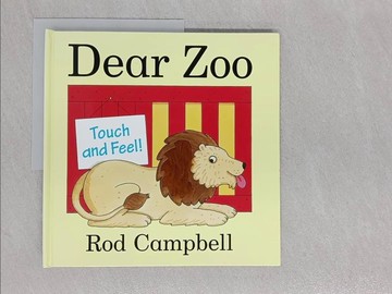 【書寶二手書T1／少年童書_ABH】Dear Zoo Touch and Feel Book_Rod Campbell