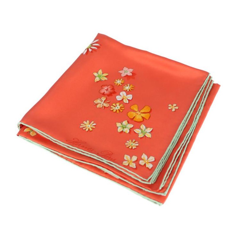 新品未使用展示品 HERMES エルメス FLOWER POWER カレ90 スカーフ シルク CORAIL ピンク系 マルチカラー 【本物保証】 |  LINEショッピング