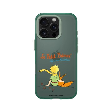 iPhone 16 Pro Clear 憂墨綠 - Le Petit Prince 小王子 - 人生就是一場冒險