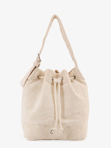 T Monogram Terry canvas bucket bag - TORY BURCH - gender_Woman