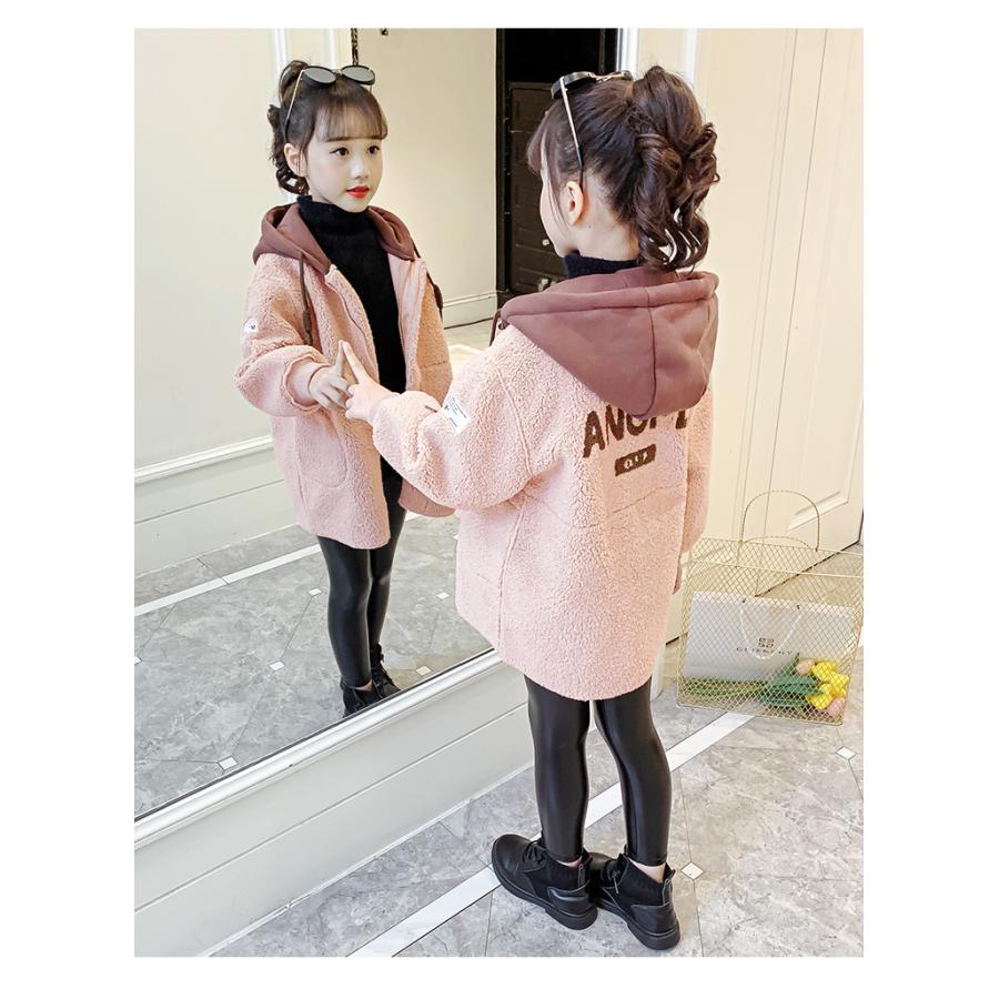 ボアコート 韓国子供服 秋冬 女の子 キッズコート 防寒アウター ふわふわ ボアコート アウトドア ジャケット 厚手 暖かい 防寒 可愛い 通販  LINEポイント最大0.5%GET LINEショッピング