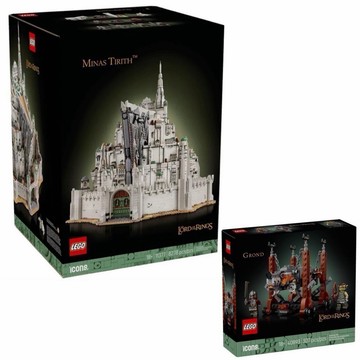 💗芸芸積木💗 現貨!! LEGO  11377 魔戒：米那斯提力斯(白城) +40893葛龍得樂高Icons系列