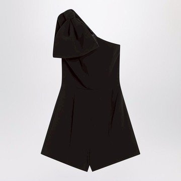 Max Mara One-Shoulder Short Jumpsuit In Cady