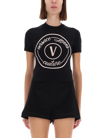 versace jeans couture "v-emblem" t-shirt