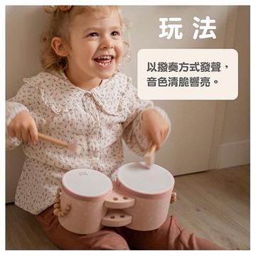 比利時 Label Label~木製手鼓(1入) 款式可選