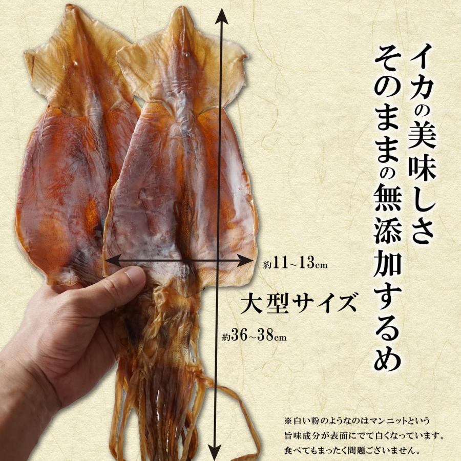 北海道産 するめ 特大 50g前後×3枚 本場函館の味わい スルメイカ 無添加 スルメ 珍味 おつまみ 北海道産 イカ