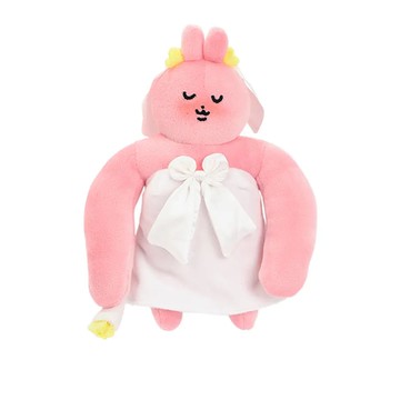 My friend rabbit｜粉紅兔子毛絨公仔(新娘)