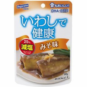 はごろも いわしで健康 みそ味パウチ９０ｇ  ×12