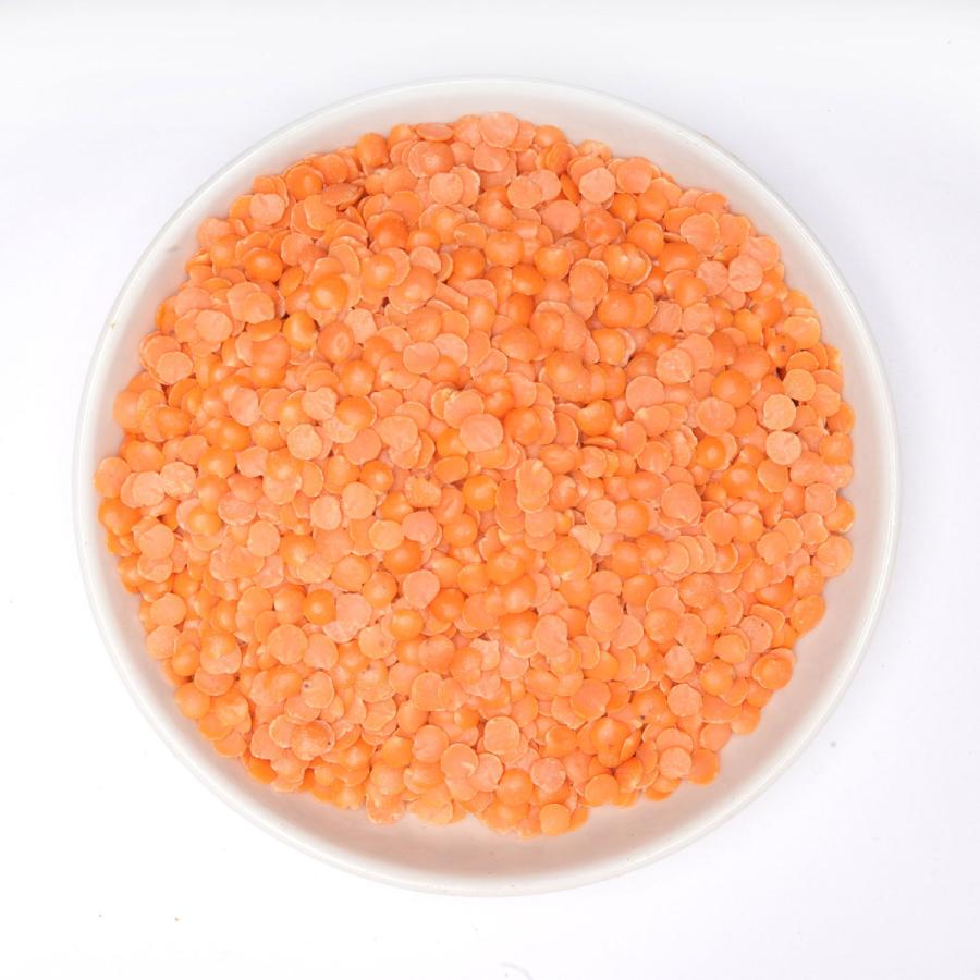 レンズ豆 皮なし 500g マスールダール Red Lentil レッドレンティル Masoor Dal 豆 業務用