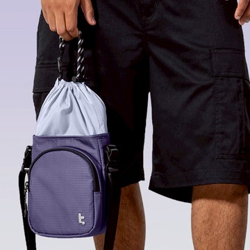 tomtoc｜玩家首選 Switch 2 水桶包 晚霞紫