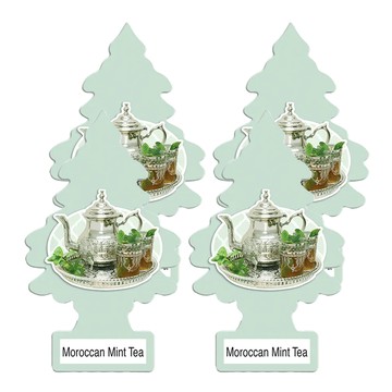 Little Trees 小樹香片 薄荷茶 持久清新 適用於車內/家庭/辦公室  7g  4片