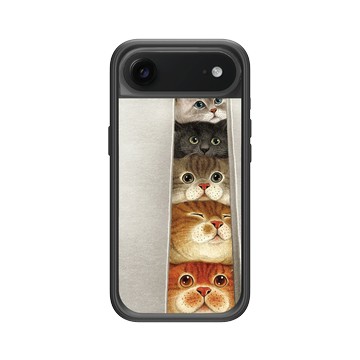 iPhone Air Mod NX -邊框背蓋組合 (相機按鈕) 黑 - Nyangsongi - 貓貓塔塔