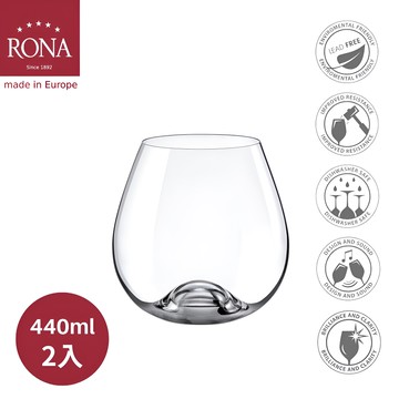 [傑凱國際] RONA專業無梗O型杯 勃根地杯 440ml