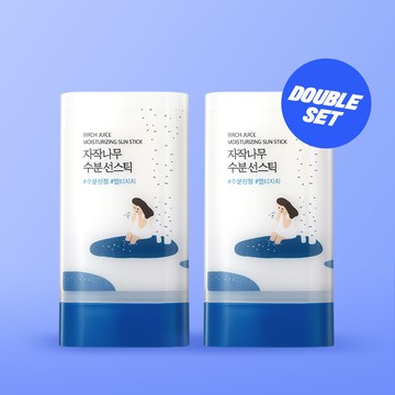 ROUND LAB Birch Juice Moisturizing Sun Stick 19g Double Set
