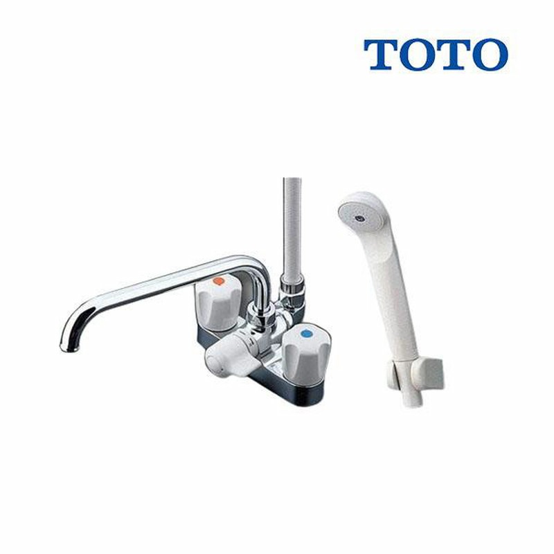 在庫あり] TOTO TMS26C 2ハンドルシャワー水栓・一般シリーズ・台付 