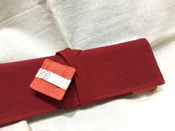 餐具袋 - 蕃茄紅 -  餐具包 餐具套 筷套 收納袋 環保餐具