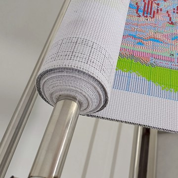 【台灣公司 可打統編】 新款十字繡框方管雙向棘輪繡繃架刺繡方便繡繃子80-130厘米可選 y7151