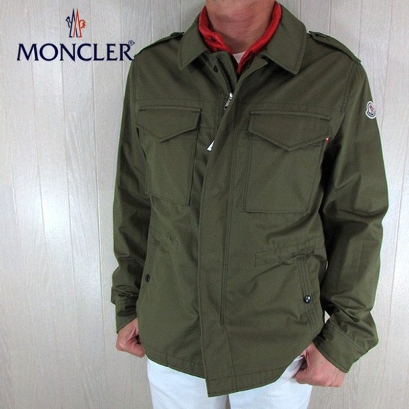 限定数のみ MONCLER モンクレール ブルゾン ミリタリージャケット