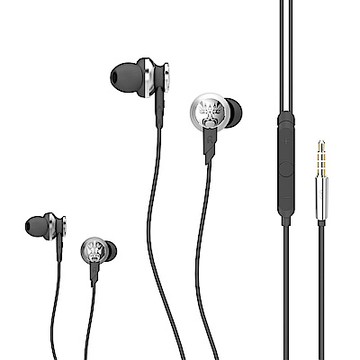 UiiSii Hi-805獨特臉譜造型入耳式線控耳機